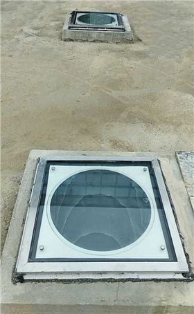 貴州分布式能源中心無電照明平板型采光